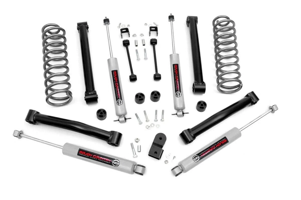 1993-1998 Jeep Grand Cherokee 3.5 Inch Lift Kit - V-8 Motor - Jeep Grand Cherokee ZJ 2WD_4WD (1993-1998) - 632.2